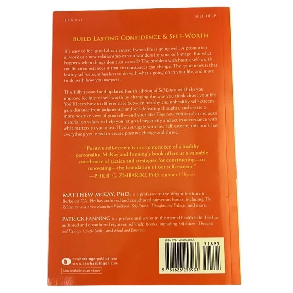 Self-Esteem Fourth Edition Softbound Book - Picture 2 of 6